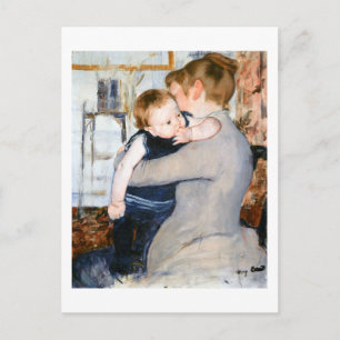 Mor och barn, Mary Cassatt Vykort