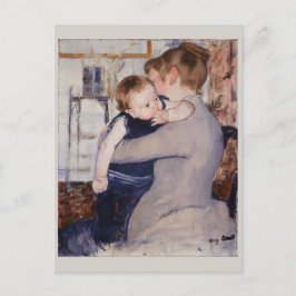 Mor och barn Mary Cassatt Vykort