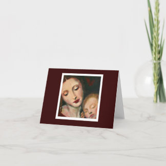 Mor och barn Notecard Kort