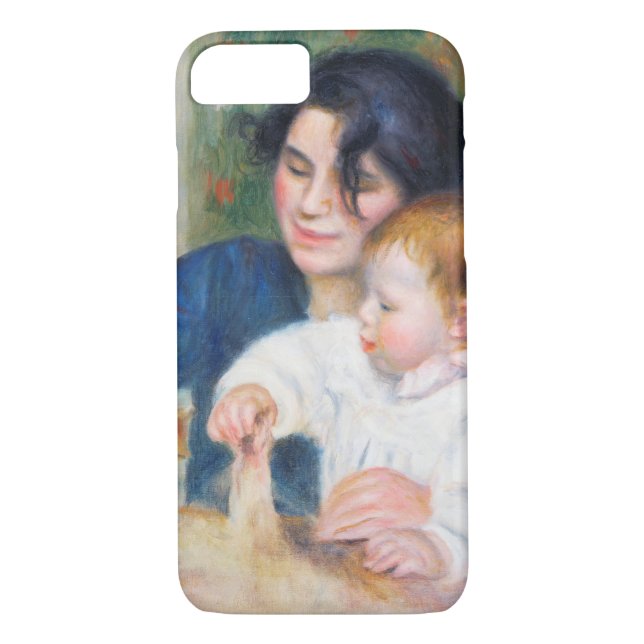 Mor och barn, Renoir Case-Mate iPhone Skal (Baksida)