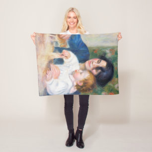 Mor och barn, Renoir Fleecefilt