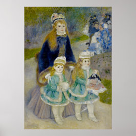 Mor och barn - Renoir Poster