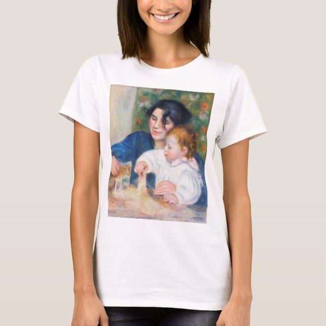 Mor och barn, Renoir T Shirt (Framsida)