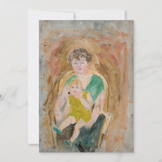 Mor och barn | Tadeusz Makowski (Framsida)