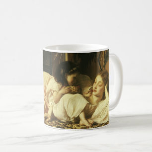 Mor och Child (alias Cherries) av Lord Leighton Kaffemugg