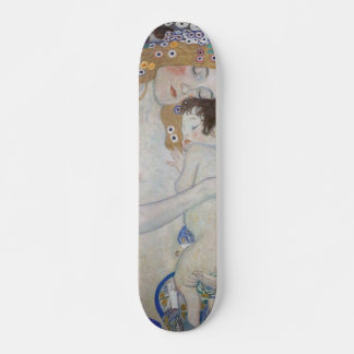 Mor och Child av Gustav Klimt Mini Skateboard Bräda 18,5 Cm