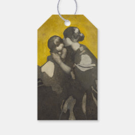 Mor och Child (av Norah Neilson Grått) Presentetikett