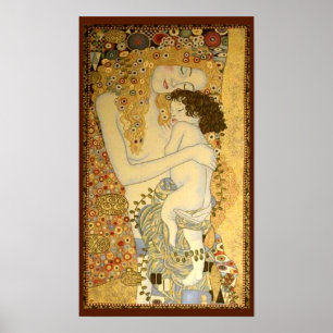 Mor och Child by Klmit Poster