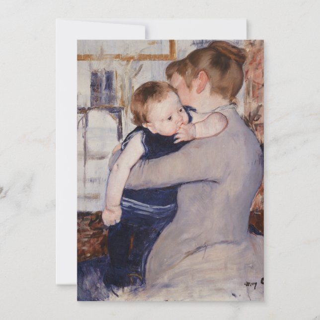 Mor och Child Mary Cassatt (Framsida)