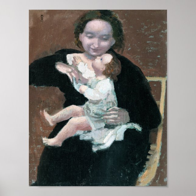 Mor och Child, Maurice Denis Poster (Framsidan)