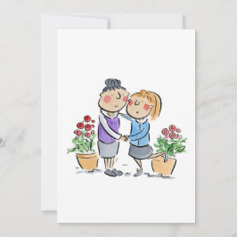 Mor och dotter inbjudningar