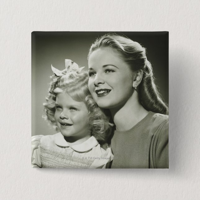 Mor och dotter knapp (Framsida)