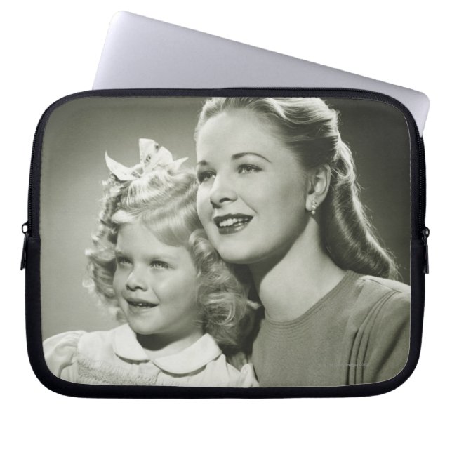 Mor och dotter laptop sleeve (Framsidan)