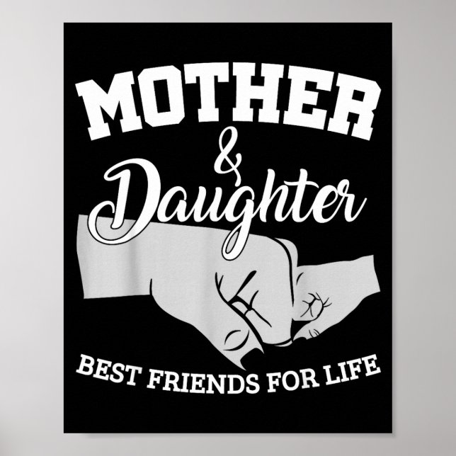 Mor och dotter vänner för livet  poster (Framsidan)