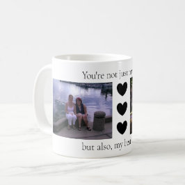 Mor och dotterfoto kaffemugg