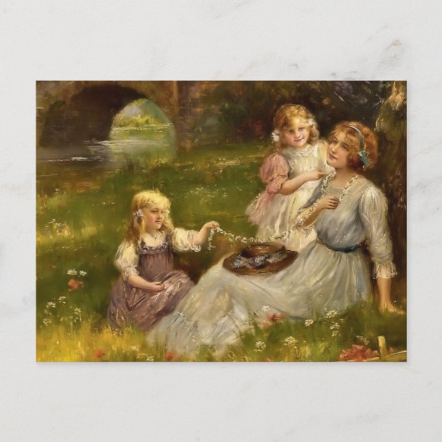 Mor och döttrar vykort (Framsida)