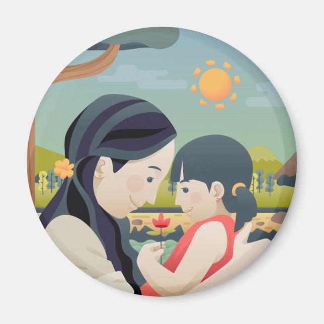 Mor och Mors dag | Magnet (Framsidan)