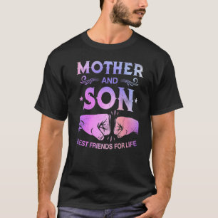 Mor och son, bästa vänner för livet Mamma T Shirt