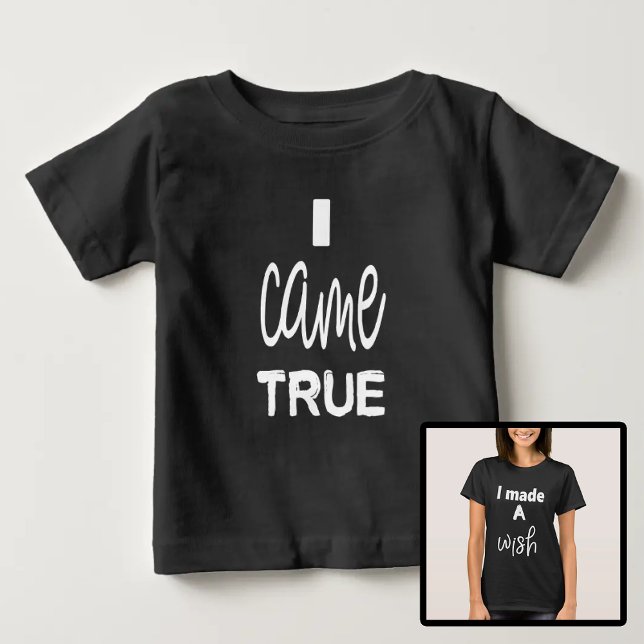 Mor och Son Dotter Wish Came True T Shirt (Skapare uppladdad)