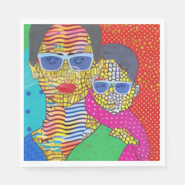 Mor och Son Pappersservett (Framsidan)