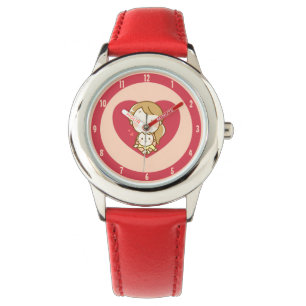 Mor och söt kawaii tecknad mors dag armbandsur