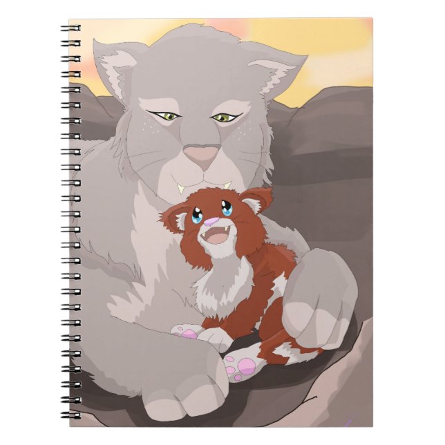 Mor och Unge Anteckningsbok (Framsidan)