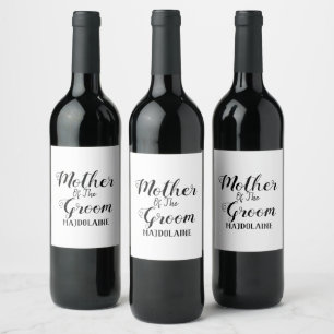 Mor om Personlig Vin-märket Vinflaska Etikett