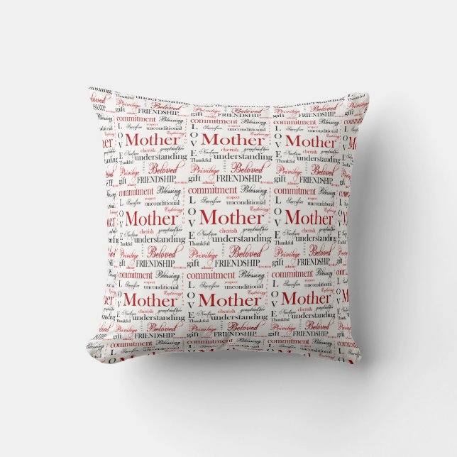 Mor Ord Cloud Pillow Kudde (Framsida)