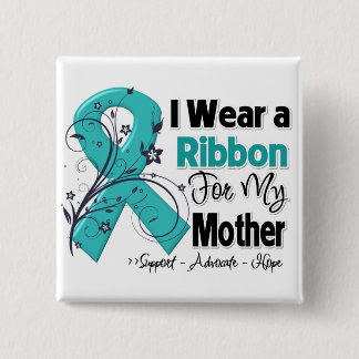 Mor - Ovarian Cancer Ribbon Knapp