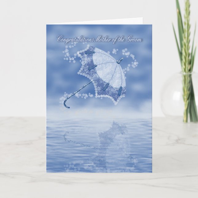 Mor på Groom Grattiss-kortet med flöde Kort (Framsida)