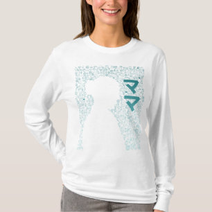 Mor på japanska tecken (Katakana) T-Shirt