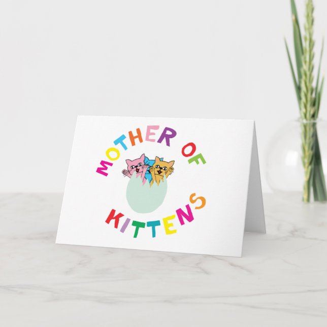 Mor på Kittens kort (Framsida)