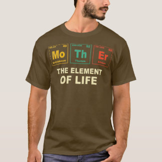 Mor Periodic Bord Geek älskare Retro Gee T Shirt