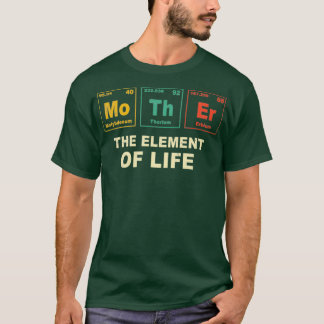 Mor Periodic Bord Geek älskare Retro Gee T Shirt