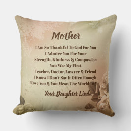 Mor Photo Personalize Dekorativ kudde