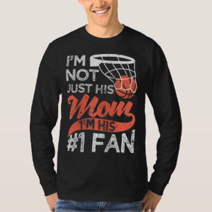 Mor Player Mors dag Basketball Mamma nummer O T Shirt