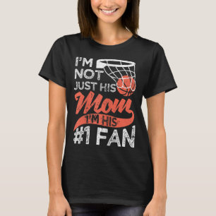 Mor Player Mors dag Basketball Mamma nummer O T Shirt