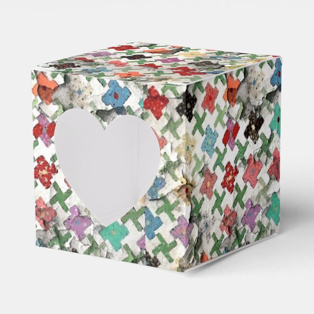 Mor Quilt Gift Box Presentaskar (Framsidan Sidan)