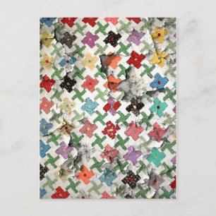 Mor Quilt Postcard Vykort