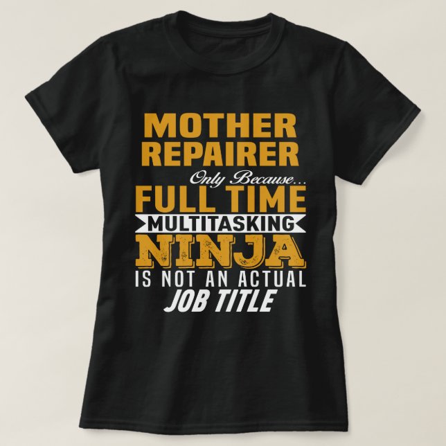 Mor Repairer T Shirt (Design framsida)