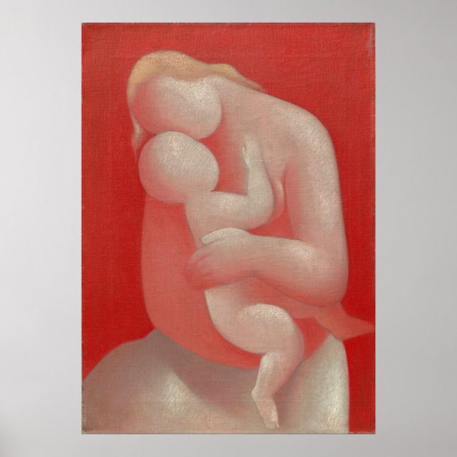 Mor (Rosa Madonna) - Mikuláš Galanda Poster (Framsidan)