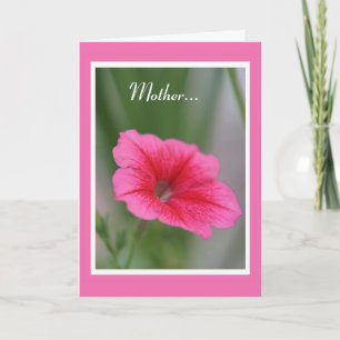 Mor.. Rosa Petunia Kort