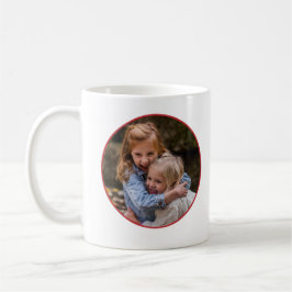 Mor Rosett band i Kärlek Vävnad runt mitt hjärtefo Kaffemugg