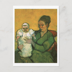 Mor Roulin med hennes Baby, Vincent Van Gogh Vykort