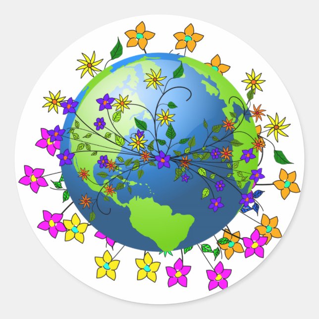 Mor Runt Klistermärke (Framsida)