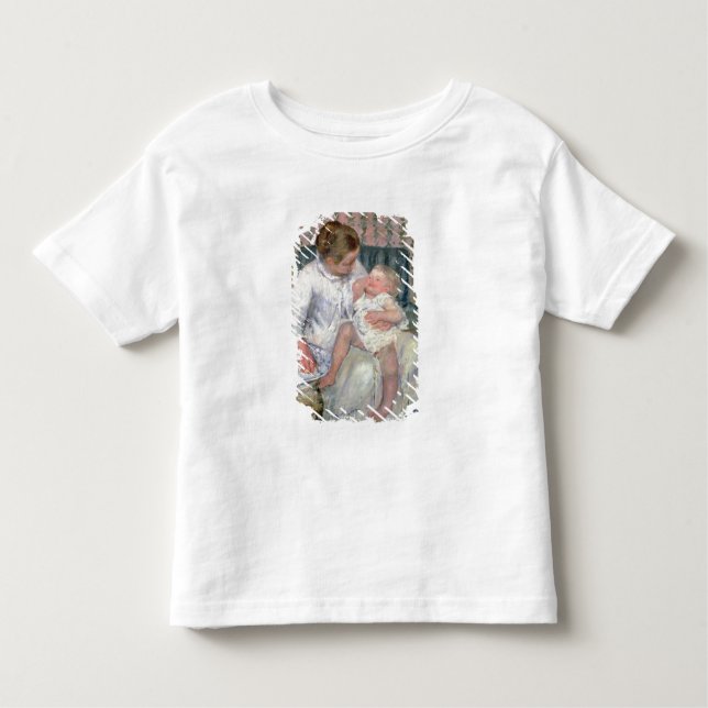 Mor ska Tvätta Sömnig Child, 1880 (olja) T-shirt (Framsida)
