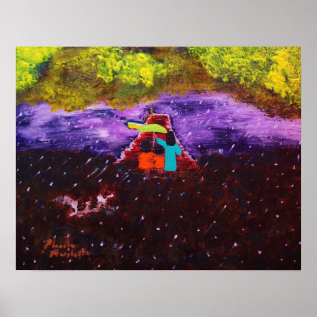 "Mor Skydd" Poster (Framsidan)