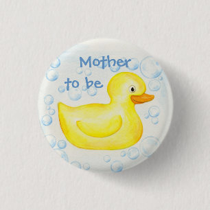 Mor som är: Rubber Ducky knäppas klämmer fast Knapp