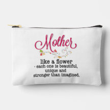 Mor som en blomma var vacker