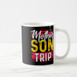 Mor Son Resa Shirt Sommarfamiljevacation Resa Kaffemugg<br><div class="desc">Mor Son Resa Shirt-sommarfamiljens helgdag Resa Cruise</div>